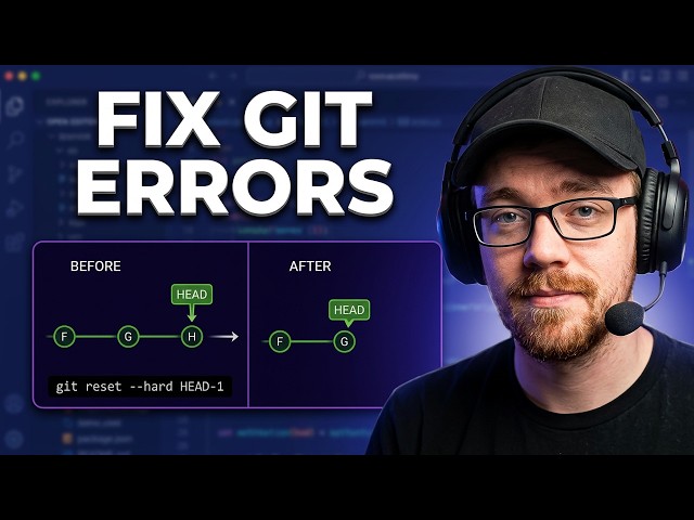 Git workflow, changing history