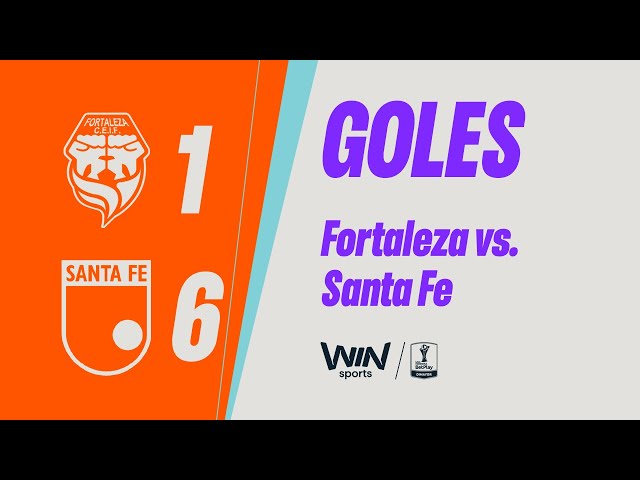 Fortaleza vs. Santa Fe (goals) | BetPlay Dimayor Women's League 2025 | Matchday 12