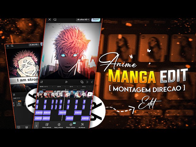 How to make Anime manga edit tutorial in capcut | Edit with GK