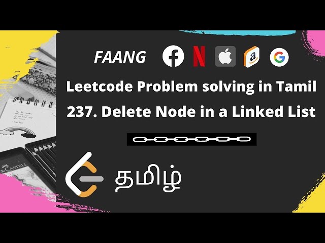 237. Delete Node in a Linked List | Leetcode | In Tamil