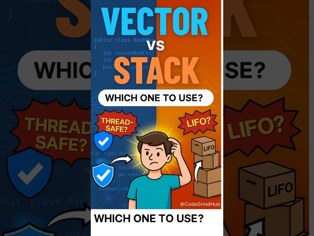 Java Developers Beware of THIS Common Mistake with Vectors and Stacks!