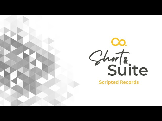 NetSuite Tutorial: Short & Suite: Scripted Records -  Find and Understand Your Scripts with Ease