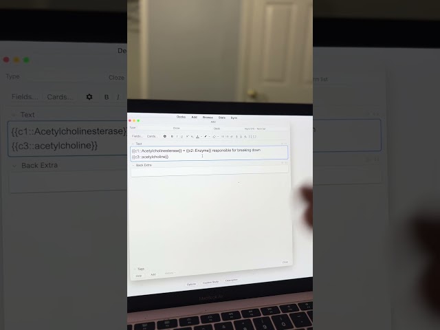 How to use ANKI brackets ￼