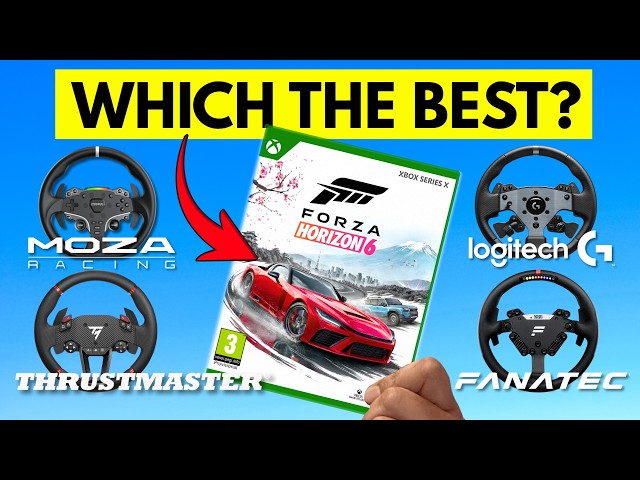 I Tested HUNDREDS* Of Wheels On Forza Horizon 6 (Moza, Logitech, Fanatec, Thrustmaster)