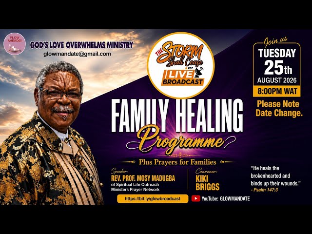 August Family Healing: The Storm Shall Cease 