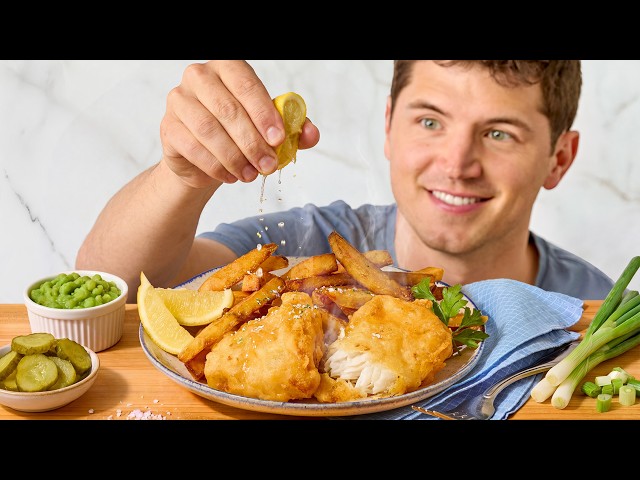 How To Make Crispy Fish & Chips