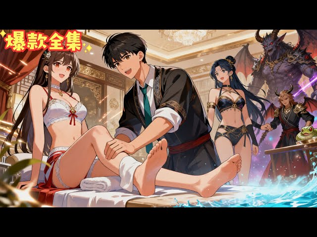 【Eng Sub】《绑定桃运系统后我成了许愿池》|大学生绑定桃运系统，靠按摩绝技逆袭，收服众美女硬刚魅魔，爽翻全场！#动态漫 #anime #美女