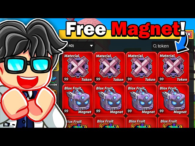 How To Get Magnet TOKEN In Blox Fruits UPDATE 30...