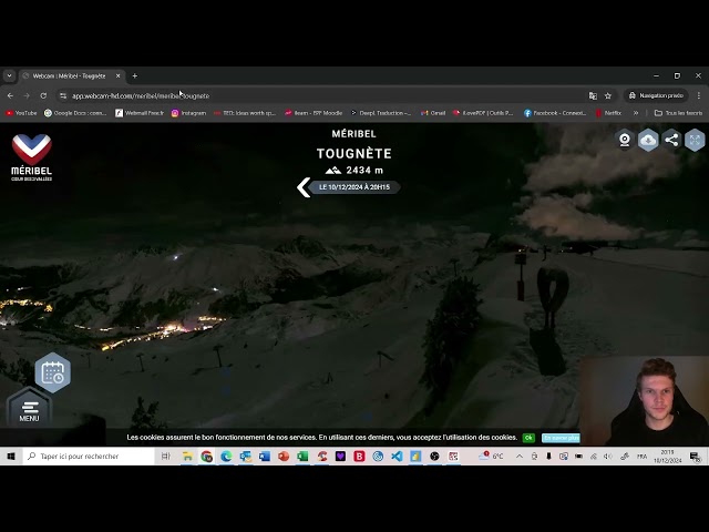 AI + Python: Real-time weather analysis and skier detection 📸⛷️
