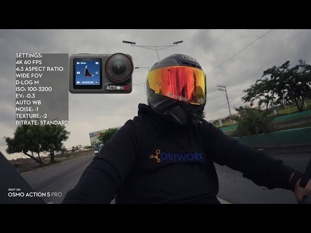 DJI Osmo Action 5 Pro Standard vs High Bitrate