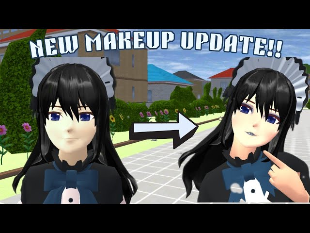 [Tutorial] How to put MAKEUP in Sakura School Simulator