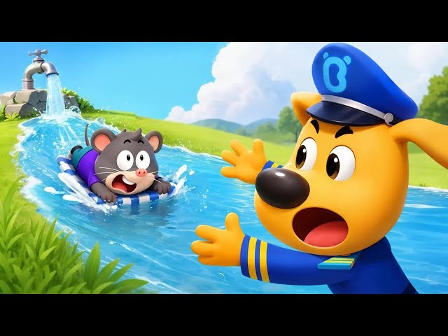 The Wild Drift | Police Rescue | Safety Rules | Kids Cartoon | Sheriff Labrador