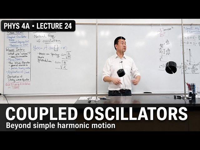 PHYS 4A - Lecture 24 - Beyond the Simple Harmonic Oscillator