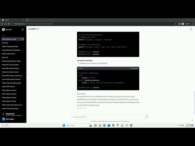 code with harry python programming