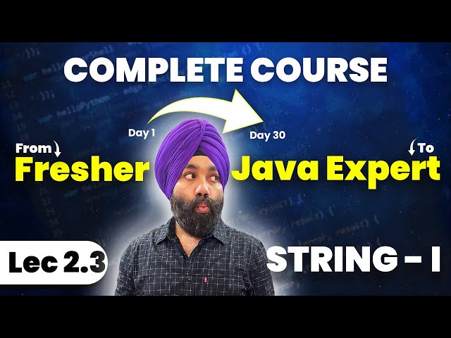 2.3 Heap, Stacks & Strings in Java Explained
