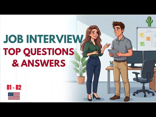 Top questions for a job interview that you should know | English podcast