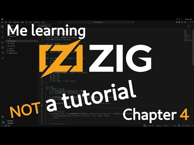 Learning Zig Live - Chapter 4