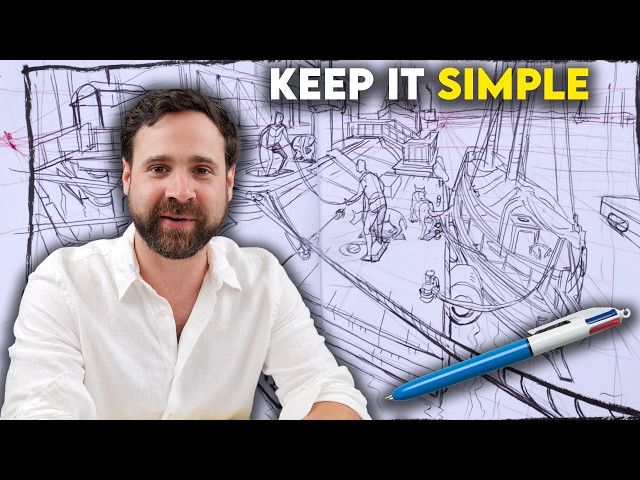 The Fastest Way to Sketch Complex Environments