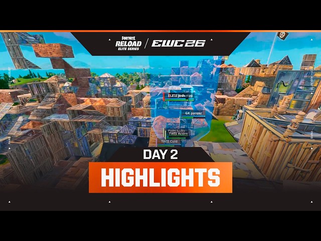 Fortnite Reload Championship at EWC 26 – Group Stage | Group B – Day 2 – HIGHLIGHTS