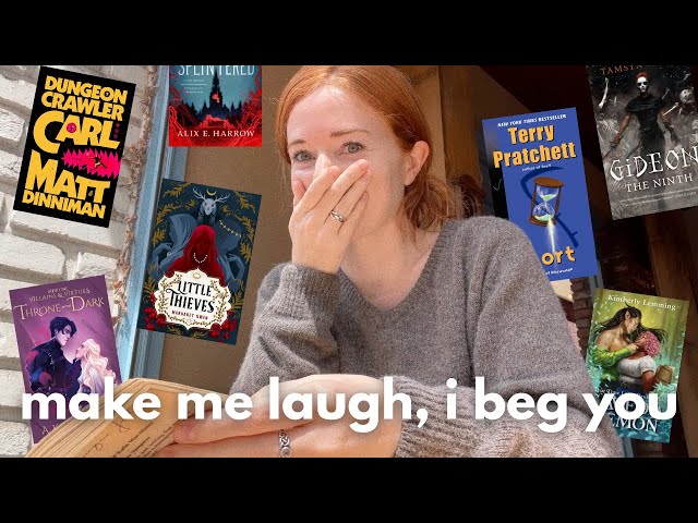 cozy fantasy is OUT 🙅‍♀️ laugh out loud fantasy is IN (books that are actually funny + one sad one)