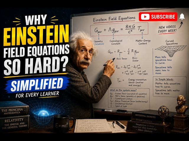 Why Einstein Field Equations So Hard Simplified for every learner