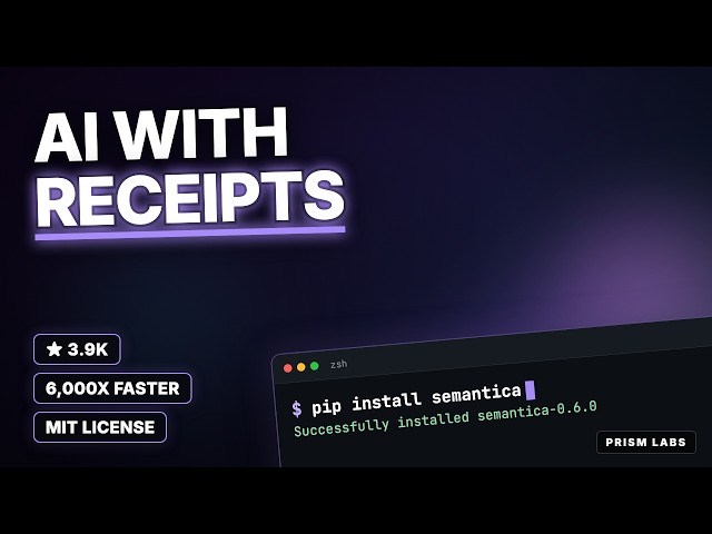 Semantica: Open Source Graph Memory That's 6,000x Faster