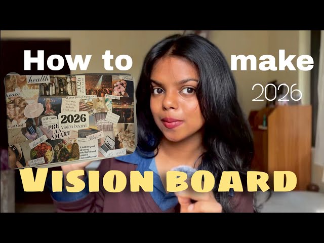 How to make vision board? Full guide 🤍