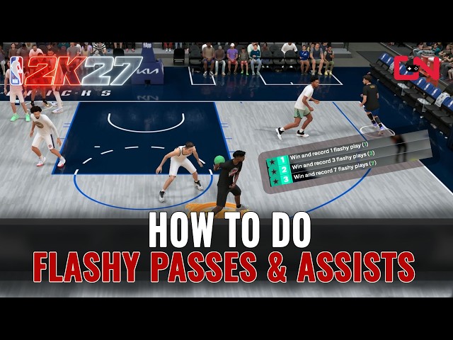 How to do Flashy Pass NBA 2K27