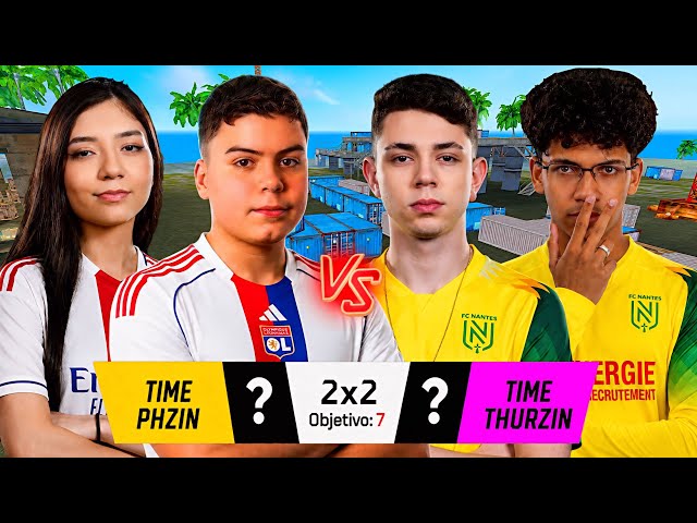 THAT 2X2 WAS ABSOLUTE!! PHZIN AND GODDESS VS THURZIN AND DELRIO 🔥 2X2 BET (2 MD1 R$50)
