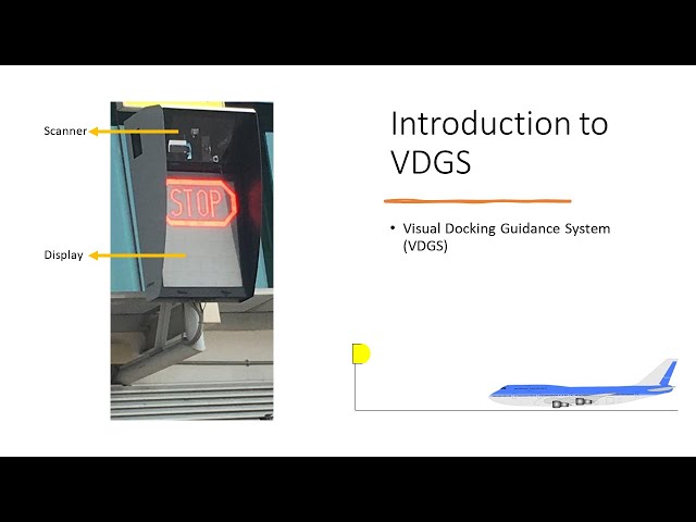 VDGS Introduction – VDGS vs. Aircraft Marshalling – Safety Precautions in VDGS Operation