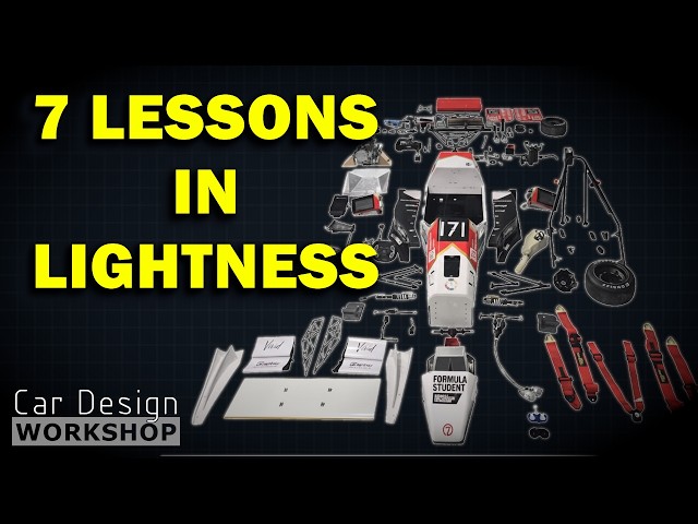How to Build Light: 7 Lessons from FSAE (Project 171)