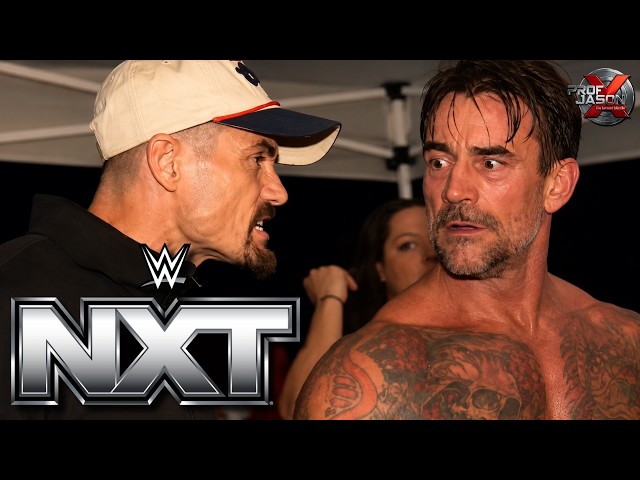 CM PUNK AND GRAYSON WALLER IN HEATED BACKSTAGE ALTERCATION!