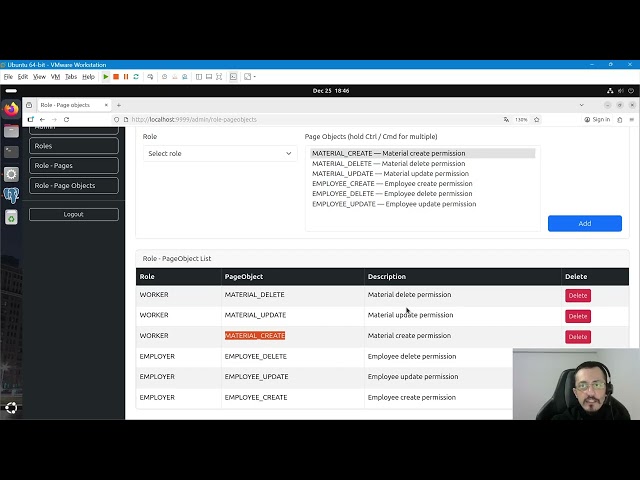 Spring Security - Role Based Access Control