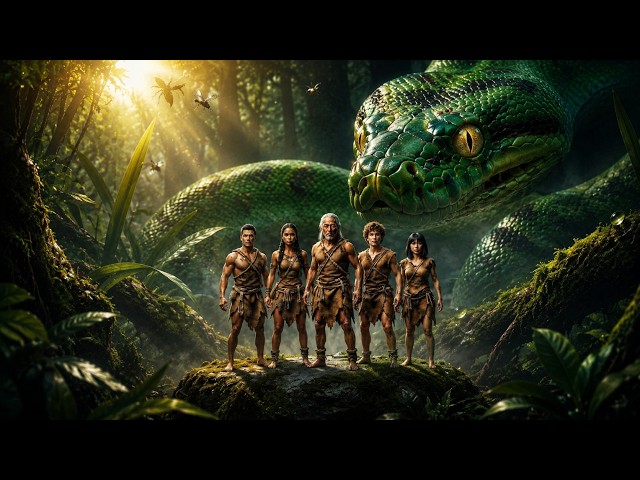 5 Tiny Humans vs Giant Python 🐍 | Epic Survival Adventure | Malayalam Story