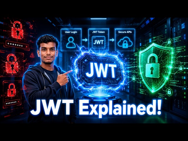 JWT Authentication Explained in 5 Minutes | Login Without Sessions | Beginner to Pro