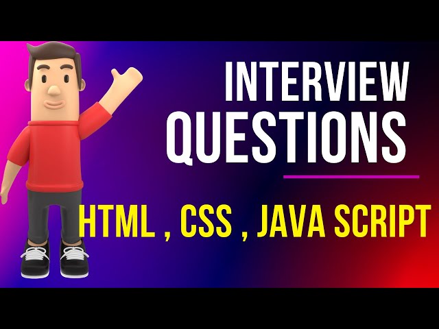 INTERVIEW QUESTIONS HTML , CSS , JAVASCRIPT | SV TECH KNOWLEDGE | COADING | HTML | CSS | JAVASCRIPT