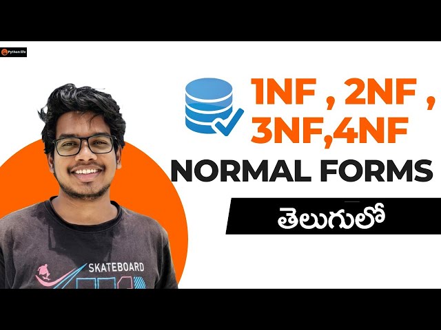 1nf | 2nf | 3nf |  bcnf  | DBMS in Telugu | DBMS Tutorials in Telugu