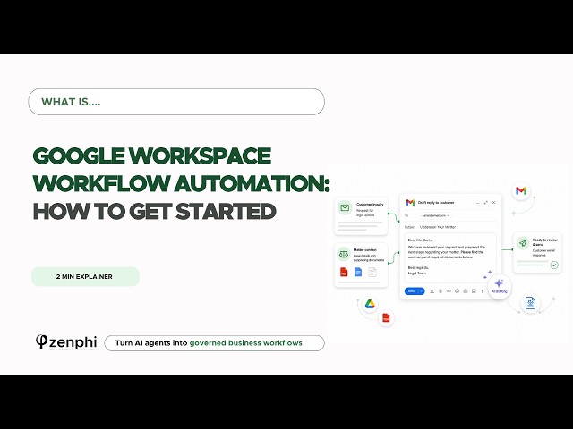 Google Workspace Workflow Automation — How to Get Started (No Code)