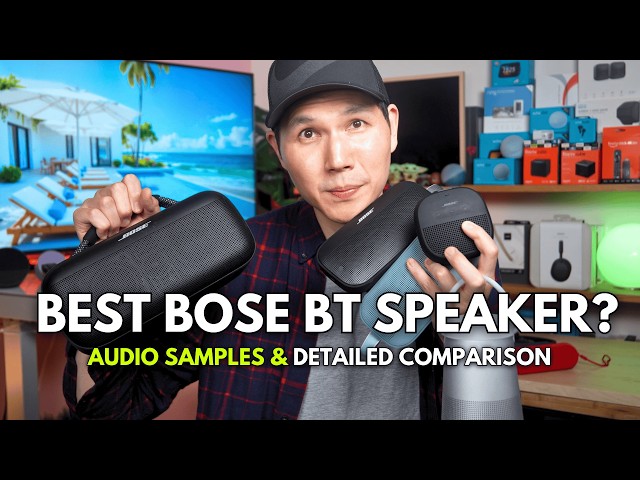 Ranking BOSE Soundlink Bluetooth Speakers - Review | Soundlink Flex, Max, Micro, Revolve+