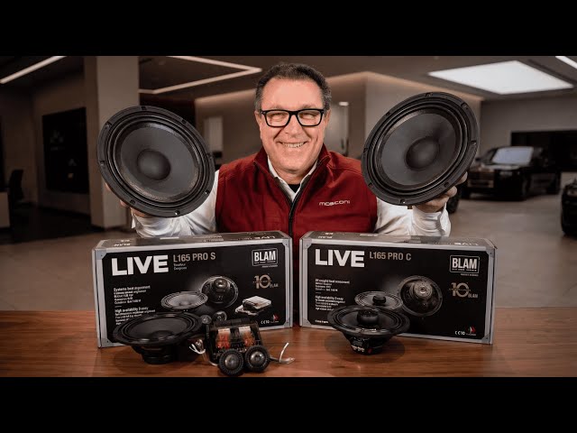 Blam Audio Live Pro 6.5” Which kit to choose? Full Review L 165 PRO C & L 165 PRO S