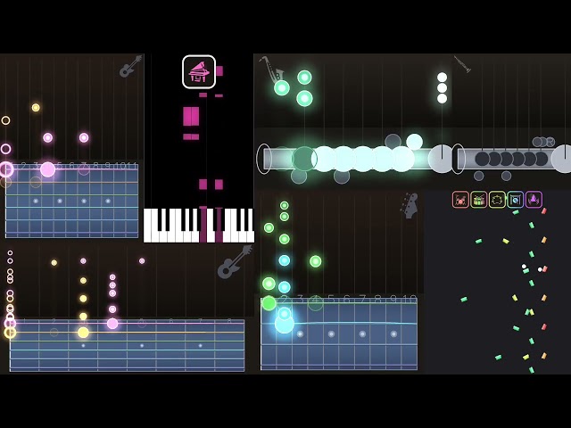 Beatles I Saw Her Stand — Multi-Instrument Visualization