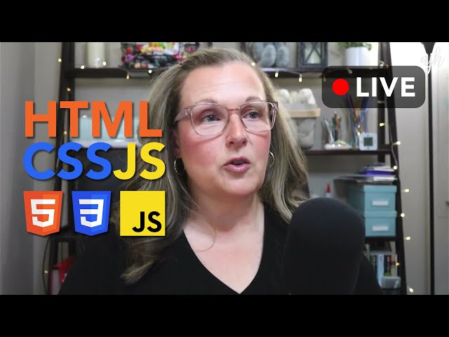 LIVE | Frontend Dev Coding | HTML, CSS + JavaScript | Part 6