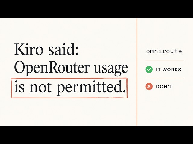 The Free Claude Code Trick with Kiro API — And Why I'm Not Using It