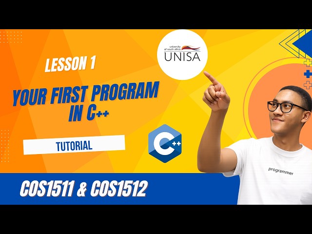 COS1511 | Your very first program in C++