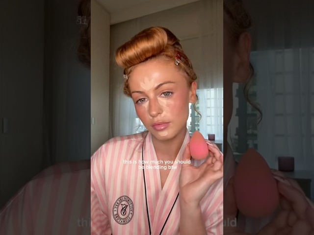 blending with no cuts!! #makeup #tutorial #tips