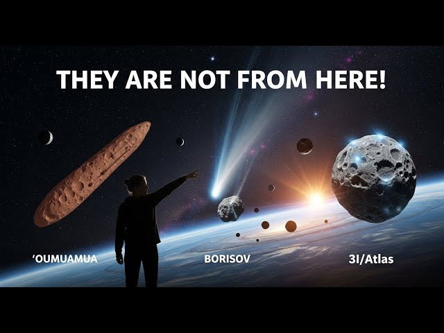 Three ALIEN Visitors Have Entered Our Solar System! 'Oumuamua, Borisov, and 3I/ATLAS
