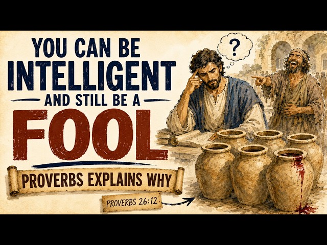 You Can Be Intelligent and Still Be a Fool — Proverbs Explains Why