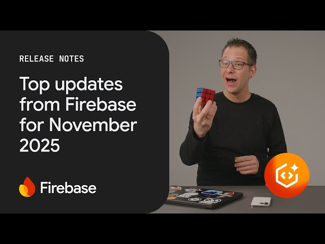 November 2025: Gemini 3, Crashlytics MCP, Data Connect Admin SDKs