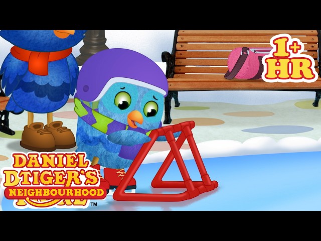 Skating And Fun in the Snow | Celebrating the Olympics | Daniel Tiger