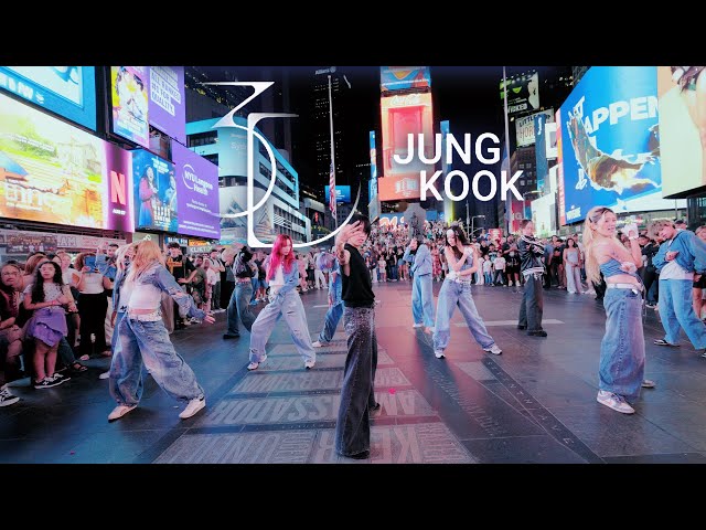 [KPOP IN PUBLIC NYC | TIMES SQUARE | ONE TAKE] Jung Kook (정국) - ‘3D’ | Dance Cover by GRL1S